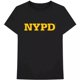thumbnail image 1 of Camiseta New York City Texto de Algodón para Adultos Unisex (Negro), 1 of 2