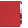 thumbnail image 7 of 2 in. Expansion End Tab Pressboard Classification Folders with 6 SafeSHIELD Fasteners - Letter Size/Bright Red (10/Box), 7 of 7