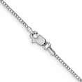 thumbnail image 4 of 14K White Gold Jbsp's 1mm Box Chain (16 X 1) Made In Italy 846-16, 4 of 5