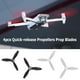 Peggybuy 4pcs Hélice Prop Lame Protection Accessoires pour Perroquet Bebop 2 Drone – image 2 sur 7