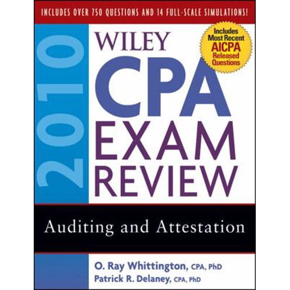 Pre-Owned Wiley CPA Exam Review 2010: Auditing and Attestation (Paperback) 0470453494 9780470453490