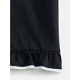 thumbnail image 3 of Wonder Nation Girls Ruffle Hem Top with Short Sleeves, Sizes 4-18 & Plus, 3 of 3