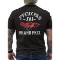 thumbnail image 1 of T Shirt Men's French Grand Prix Racing Printed with French Text and Racing Car Graphics, 1 of 5