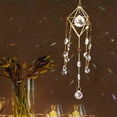 thumbnail image 4 of Atrapasueños Matsuzay cristal luna estrella colgante Decoración hogar, 4 of 6
