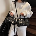 thumbnail image 3 of Bolsos de mano superventas con transmisión en vivo para mujer, novedad 2025, de cuero suave, informales, para uso diario, bandolera de hombro., 3 of 5