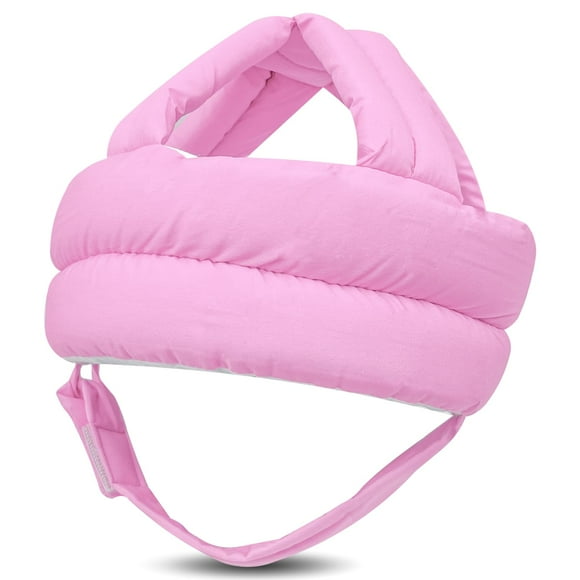 Casco reacondicionado para bebé REFYAWAY, ajustable, rosa, seguridad