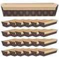thumbnail image 3 of Miangastore Khaki Paper Disposable Baking Mold for Storage Use with Even Heat Distribution 25pcs, 3 of 9