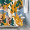 thumbnail image 4 of Tchckioa Waterproof Shower Curtain for Batnroom,Tribe Floral Curtain Decor,36x72 Inch, 4 of 6