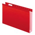 thumbnail image 2 of Pendaflex 4153X2RED 2&amp;quot; Capacity Reinforced Hanging File Folders- Legal- Red- 25/Box, 2 of 2
