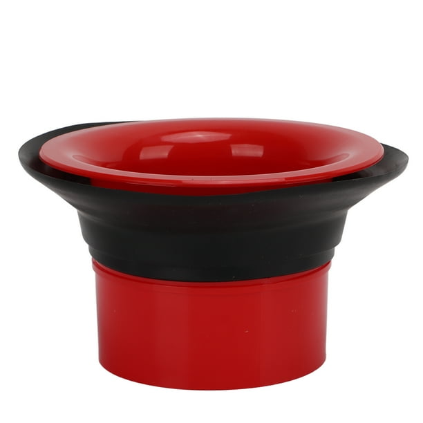 Rosvola Amplificador de Bombo, potenciador de batería Ajustable Resistente al Desgaste Tama?o Compacto Durable Fácil instalación con Pegatina Protectora para Mejorar los Efectos de Sonido(Rojo) Amonsee No