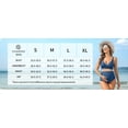 thumbnail image 2 of Ruched V Neck Two Piece Bikini Sets for Maternity Adjustable Straps Pregnancy Bathing Suits, 2 of 7