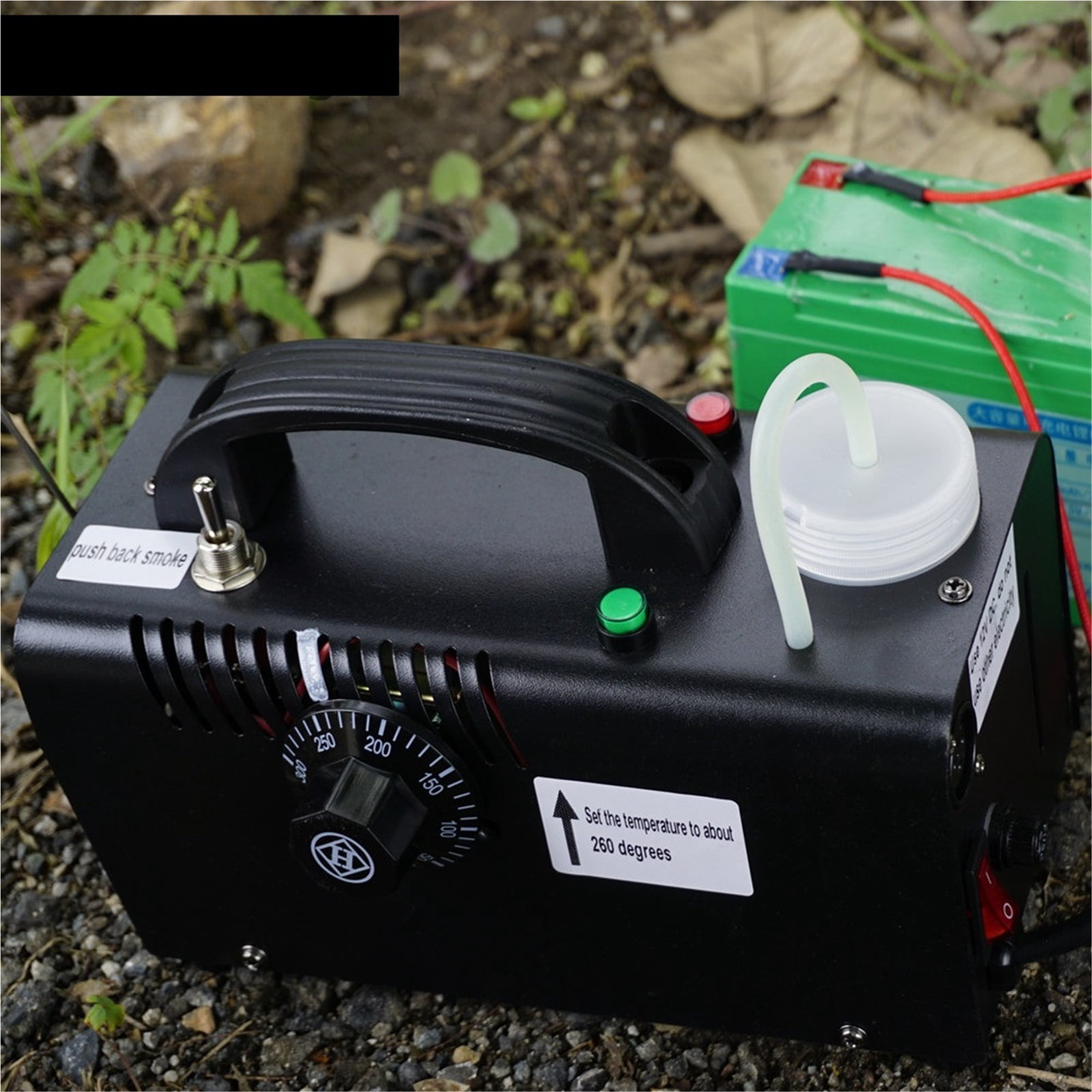 12V Mite Fog Machine Bee Fumigation Machine Beekeeping Low Electronic Atomization Sprayer Mite Control ,Convenient and Practical