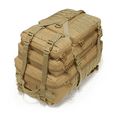thumbnail image 4 of 50L Tactical Backpack, Waterproof Oxford Design with Large Storage Space, Perfect for Hiking, Camping, Travel, Survival, Gym, and Work, Heavy Duty Yet Lightweight & Adjustable Straps for Outdoor Use, 4 of 11