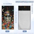 thumbnail image 3 of FOR U DESIGNS Galaxy Skull Skeleton Floral Print Car Seat Cover Towel Seat Covers Universal Car Accessories Seat Protector for SUV Trucks, Portable Running Towel for Gym Outdoor, 3 of 7