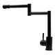 thumbnail image 2 of Grifo De Cocina Articulado Negro Mate Para Fregadero De Acero Rubinett, 2 of 4