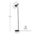 thumbnail image 3 of Globe Electric 91006586 Belmont 62" Tall Swing Arm Floor Lamp - Black, 3 of 7