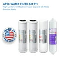 APEC FILTERSETPH 90 GPD Replacement Filter Set for ULTIMATE Series