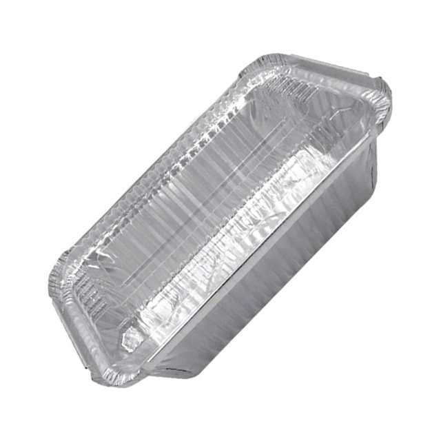 Kearding Cajas de almuerzo de papel de aluminio de materiales de grado alimenticio de plata de 50 bolsas para almacenamiento seguro y confiable Herramientas y accesorios para hornear Solo+vítreo