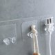 thumbnail image 3 of 10 ganchos de almacenamiento montados en la pared para cocina y baño, toma de corriente adhesiva para pared JAMW Sencillez, 3 of 4