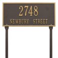 thumbnail image 1 of Whitehall 1323OG Hartford - Standard Lawn - Two Line- Bronze/Gold, 1 of 1