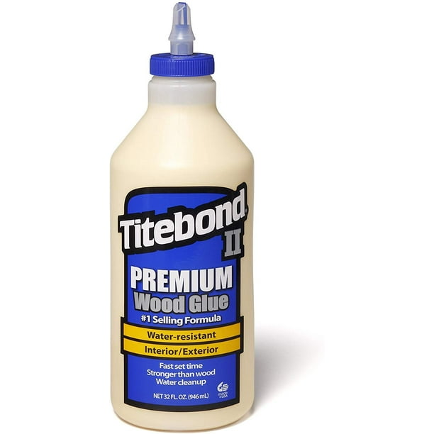 Franklin International 5005 Titebond Ii Premium Wood Glue 32 Ounce Bottle Walmart Com
