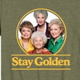 thumbnail image 3 of Golden Girls - Stay Golden Group - Toddler And Youth Short Sleeve Graphic T-Shirt, 3 of 5