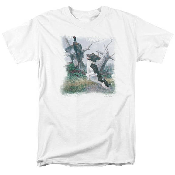 Wildlife T-Shirt Springer With Pheasant Unisex Graphic Tee For Men & Women