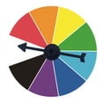 thumbnail image 1 of yuksok Wall Mount Prize Turntable Fortune Wheel for Promotional Activities Carnival Style A, 1 of 9