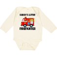 thumbnail image 3 of Inktastic Daddys Little Firefighter Boys or Girls Long Sleeve Baby Bodysuit, 3 of 5
