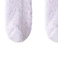 thumbnail image 4 of harmtty Confinement Socks Non-slip Women Socks 1 Pair Women Socks Thickened Elastic Anti-slip Mid-tube Anti-skid Bottom Solid Color Floor Socks Khaki, 4 of 6