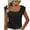 Black, variant on Womens Summer Tops Womens Western Clothing Loose Ladies Blouses Dressy Casual Trendy Cute T Shirts Womens Summer Fashion Short Sleeve Tops