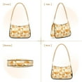 thumbnail image 7 of FORMRS Womens Shoulder Bag with Chain Strap Clutch Purse Cute Tote Handbag, Geometric Circles, 7 of 7