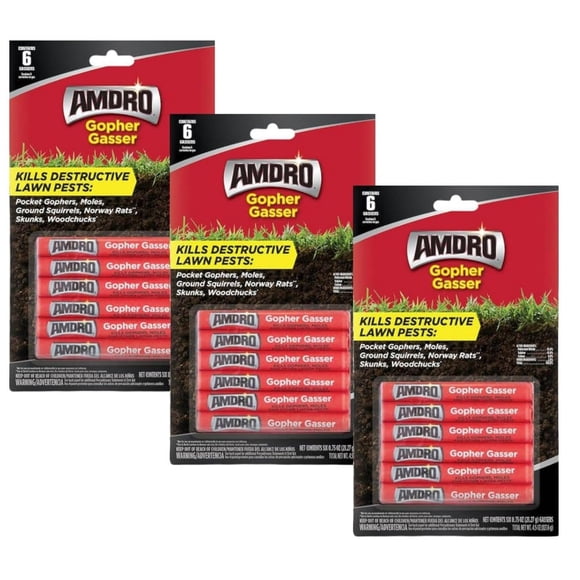 Home and Country USA Gopher Gassers, paquete de 3, trampa para moscas de exterior