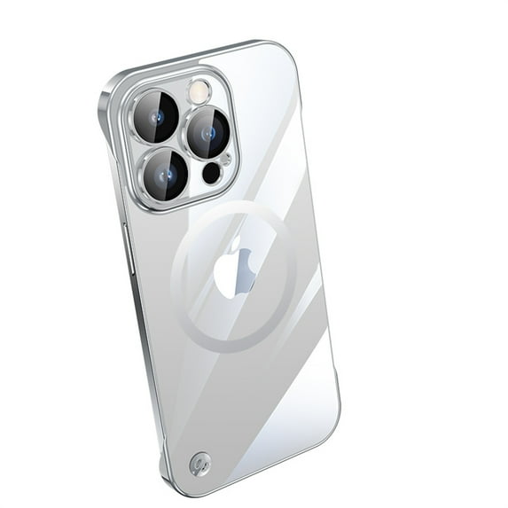 TECH CIRCLE Case for iPhone 14 Pro (2022 Release) (6.1") - Lightweight Slim Thin Plastic Cover Case (Silver)