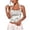 White, variant on Women's Halter Neck Crop Top Tie Back Sleeveless Y2K Fitted Tank Top with Polka Dot Print Cute Summer Streetwear