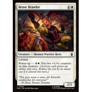 MtG Marvel Super Heroes Common Brave Brawler #8