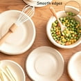 thumbnail image 4 of Casewin 50 Pack Compostable Bowls, 12oz Disposable Paper Bowls, Biodegradable Soup Bowls Made of Natural Bagasse, Eco-Friendly Sugarcane Bowls for Salad Wheat Flakes(Nature), 4 of 8