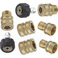 thumbnail image 1 of Adapter Kit for Pressure Washers, M22 Swivel to 3/8 Inch Quick Connect, 3/4 Inch to Quick Release, 8-Piece Set, 1 of 5