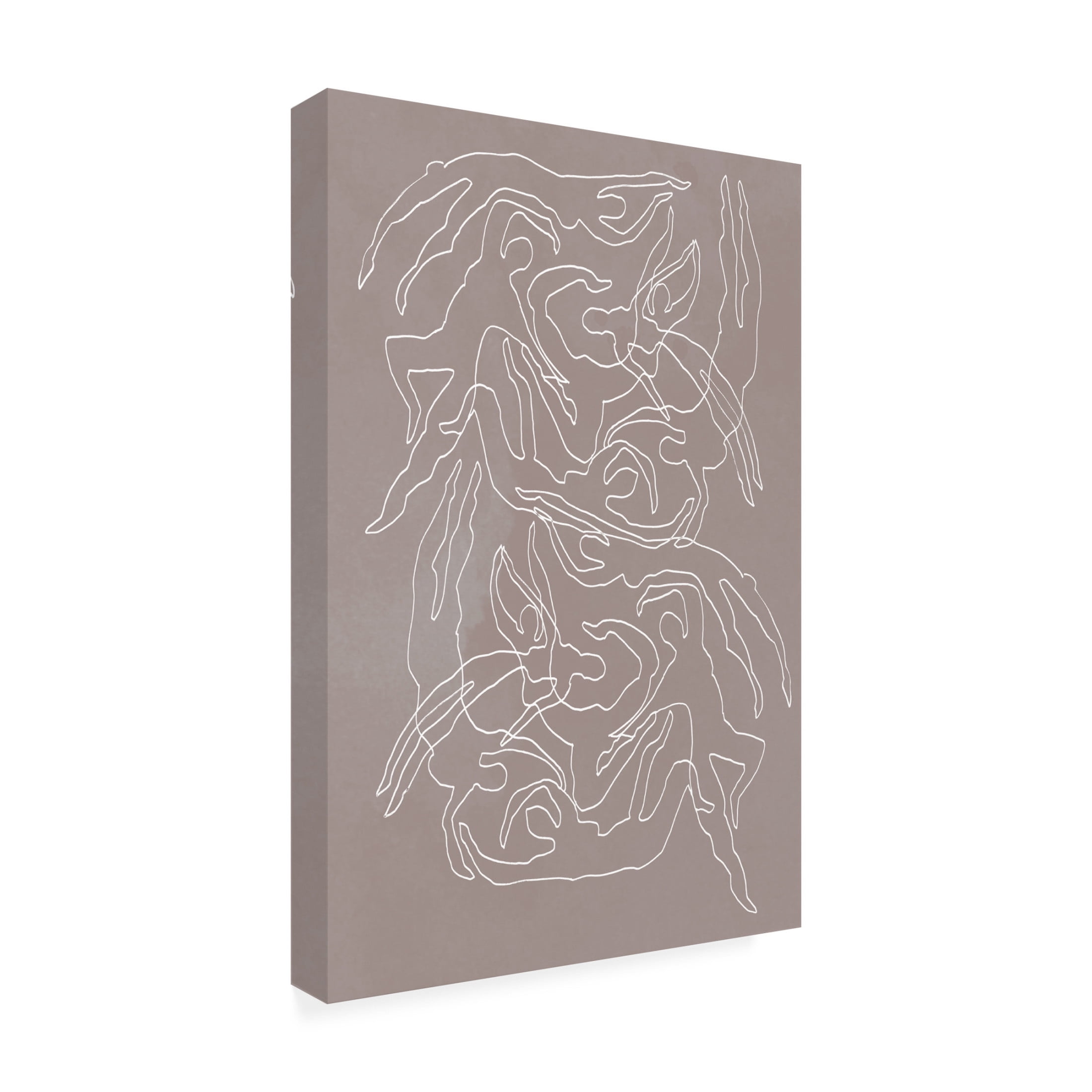 Pictufy Studio II 'Swimmers' Canvas Art - 30 x 47 Inches