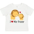 thumbnail image 3 of Inktastic I Love My Poppy Grandpa Boys or Girls Toddler T-Shirt, 3 of 5