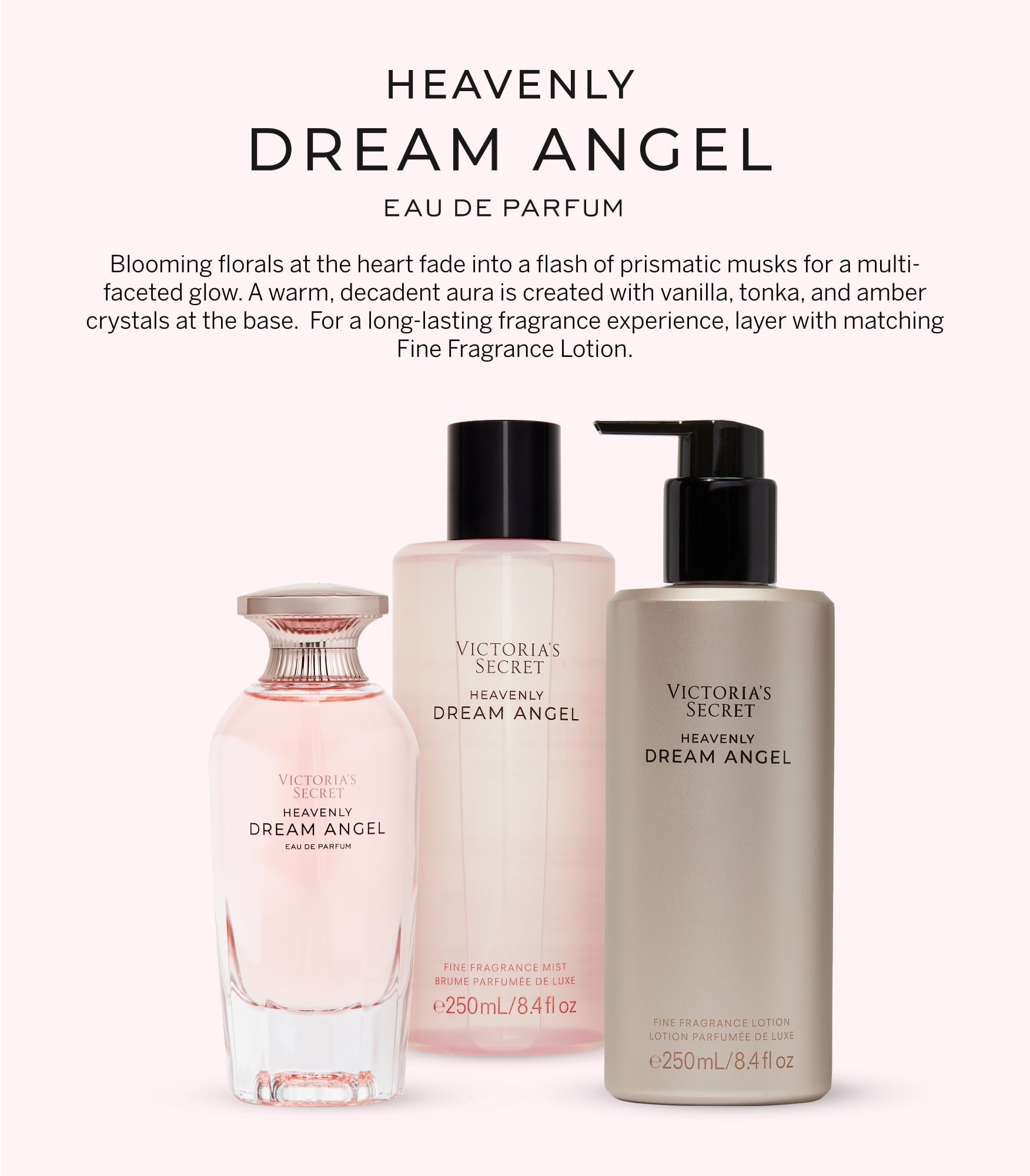 Victoria's Secret Dream Angels Heavenly Perfume SET OF 3 RARE deals