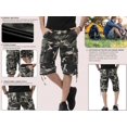 thumbnail image 5 of TRGPSG Men's Cotton Camo Cargo Shorts Relaxed Fit Multi Pocket Outdoor Cargo Work Shorts 32, 5 of 7