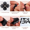 thumbnail image 4 of 100 Pétalos De Rosa Artificiales Pétalos De Seda Tela De Seda Brillante Pétalos Reales Para Bodas Decoración Del Hogar Flores Artificiales Flores De Seda, 4 of 8