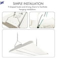 thumbnail image 4 of 2 ft. LED Twin Panel ECO Linear High Bay Fixture - 28,350 Lumens - 210 Watts - 4000K - 120-277V, 4 of 6