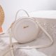 thumbnail image 2 of 3pcs Mujeres Alligator Hombro Alligator PU Circle Zip Crossbody Bag (blanco), 2 of 7