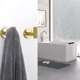 thumbnail image 3 of NearMoon - Ganchos para toallas de ba&ntilde;o, soporte de gancho para bata de acero inoxidable SUS 304, gancho de abrigo resistente para ba&ntilde;o, sala de estar, hotel, cocina, cochera, mo, 3 of 8