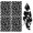 Black Halloween Ghosts-2, variant on 2 Pcs Funny Kitchen Towels,Black Halloween Ghosts and Pumpkins Microfiber Dish Towels,Kitchen Tea Towels,Kitchen Towel Set (18" X 26")
