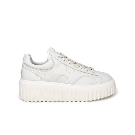 

Hogan Woman Ivory Leather Sneakers