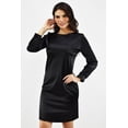thumbnail image 1 of Vestido de satin Roman Fashion /Juvenil, 1260 (Negro) negro CH, 1 of 6