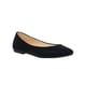 thumbnail image 1 of Zapatos Mujer Juvenil Flats De Piso Básicos Tipo Ante Negro negro 24 Incógnita 109D15, 1 of 7